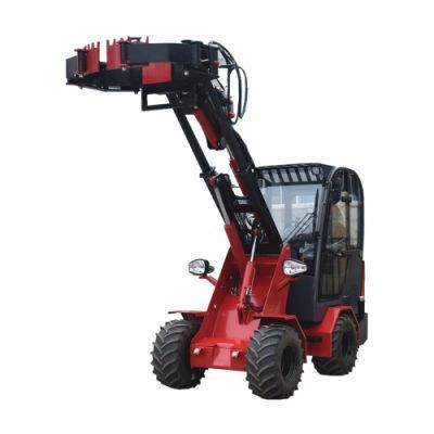 Chinese Mini Loader 1t - 2t Telescopic Boom Front End Wheel Loader Small Payloader for Sale