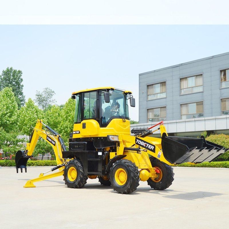 China Compact Mini Backhoe Loader for Sale