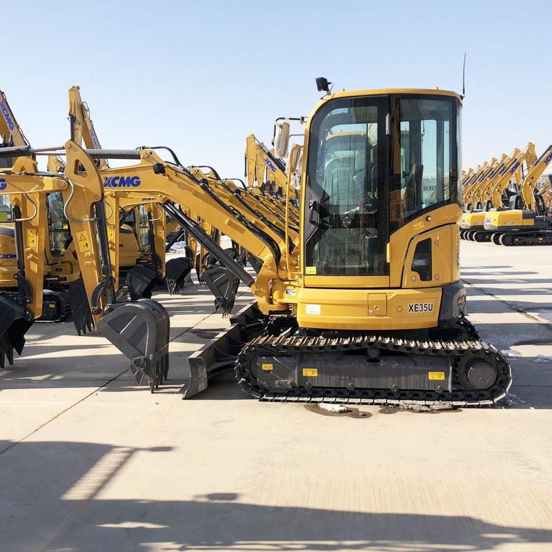 21 Ton Hydraulic Digger Excavator Xe210wb Wheeled Excavator