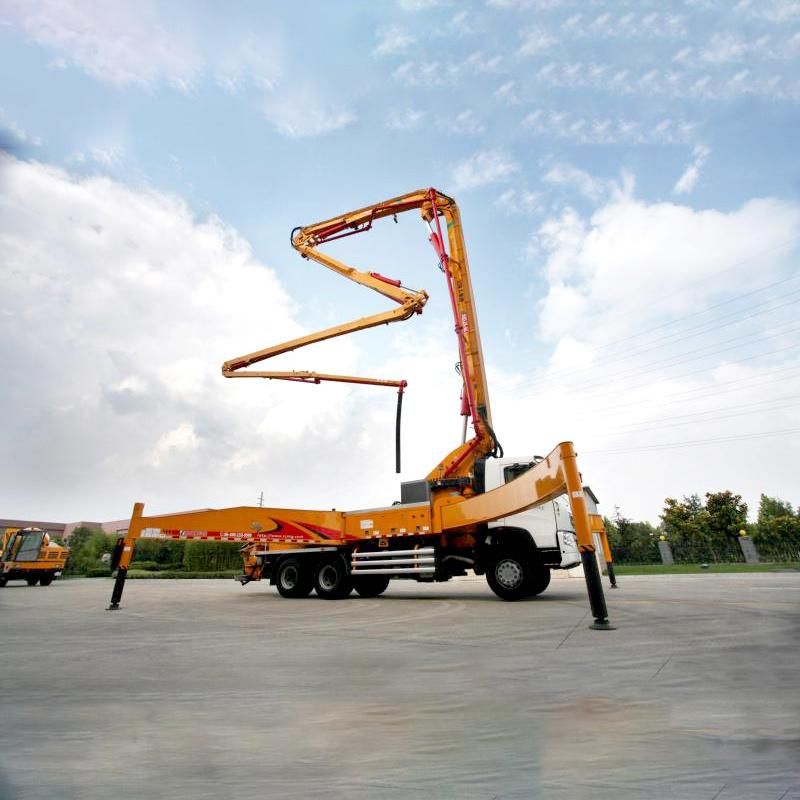 China Famous Brand Hb48K 45m Hot Sale Concrete Pump Truck Price