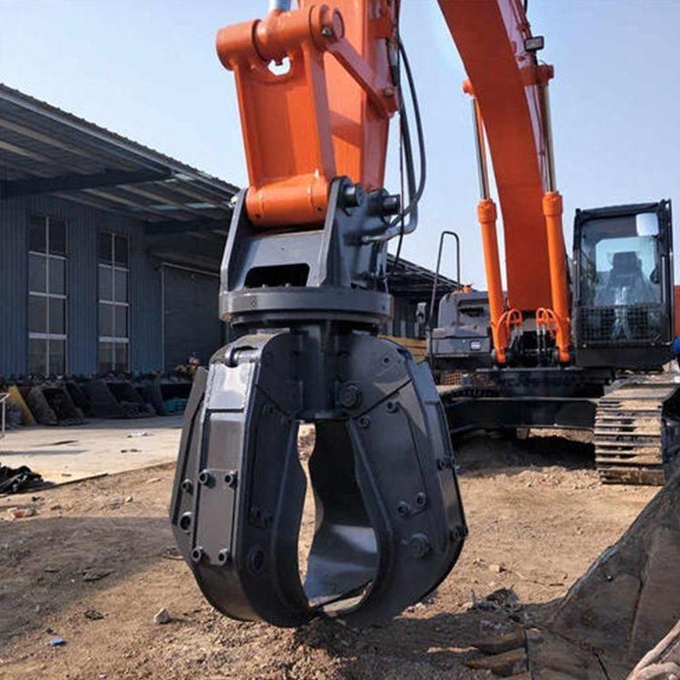 4 Ton-40 Ton Excavator Hydraulic Grapple Excavator Grapple Hydraulic Excavator Parts for Cat Volvo Doosan Hyundai Liugong Excavator