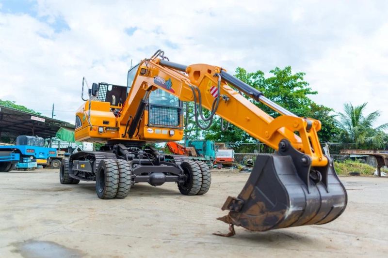 China Xiniu X9 Mini Wheel Crawler Excavator 9 Ton for Sale