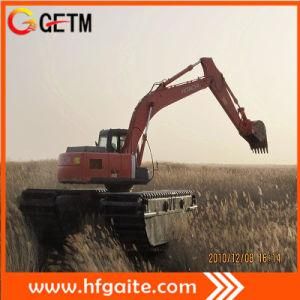 Substitution for Conventional Dredging Equipment Amphibious Excavator