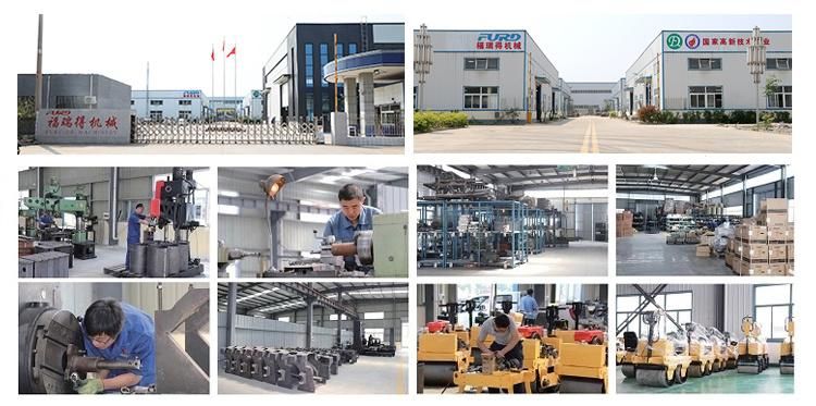 Hydraulic 1 Ton Asphalt Compactor Vibratory Mini Road Roller