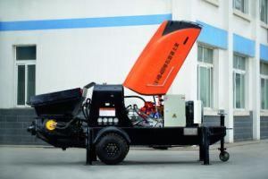 Hydraulic System Electric Power Concrete Trailer Mounted Pump