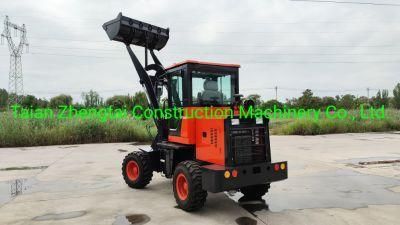 China Top Mini Wheel Loader Farm Machine Mini Articulated Wheel Loader Front End Loader with CE, Eac Certificate