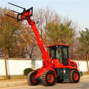 Farm Tractor with Articulated Mini Wheel Loader Tl1500 Small Garden Tractor Loader