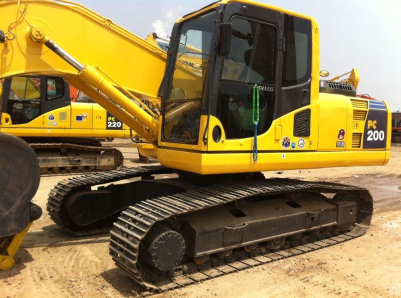 20 Ton Original Japan Excavator Komatsu PC200-8 PC200 Excavator with Good Condition