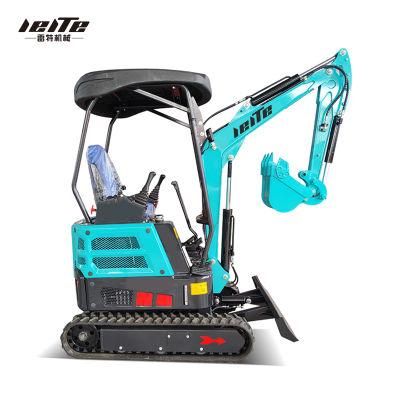 Factory Price China Small Hydraulic Crawler Machine Excavator Mini Excavadora 1.7 Ton Minibagger 1.7 Ton Mini Excavator
