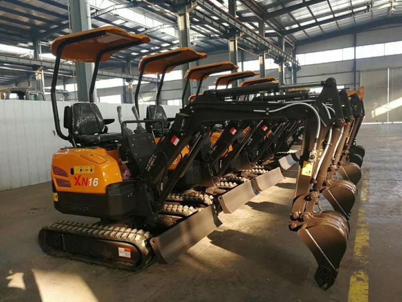 Rhinoceros Digger 1.6 Ton Mini Crawler Excavator Price Xn16