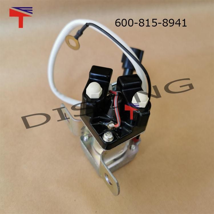 Make in China Starting Relay PC200-7 Excavator Starter Relay for 600-815-8941