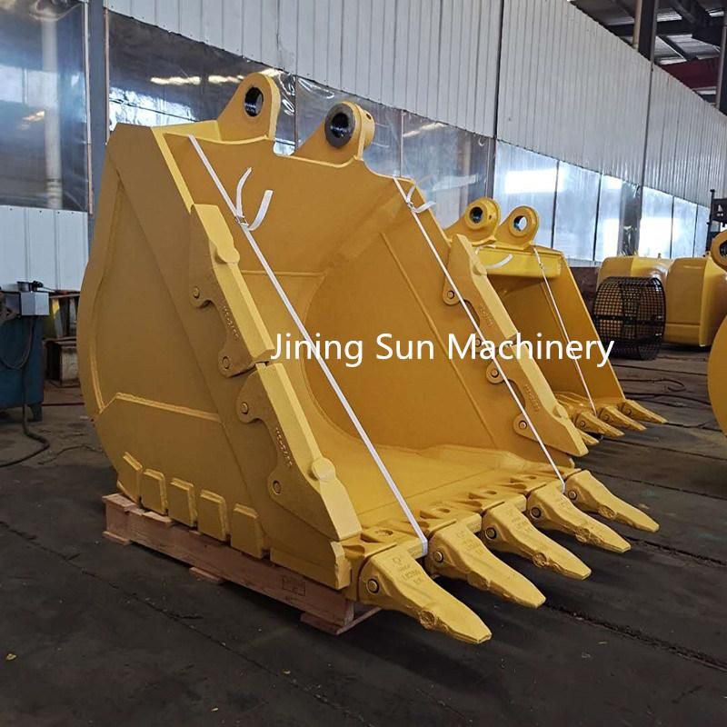 High Strength Doosan Excavator Buckets with Teeth