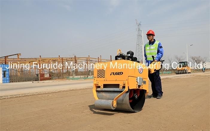 500kg Hydraulic Motor Driving Walk Behind Road Roller Vibrator with CVT