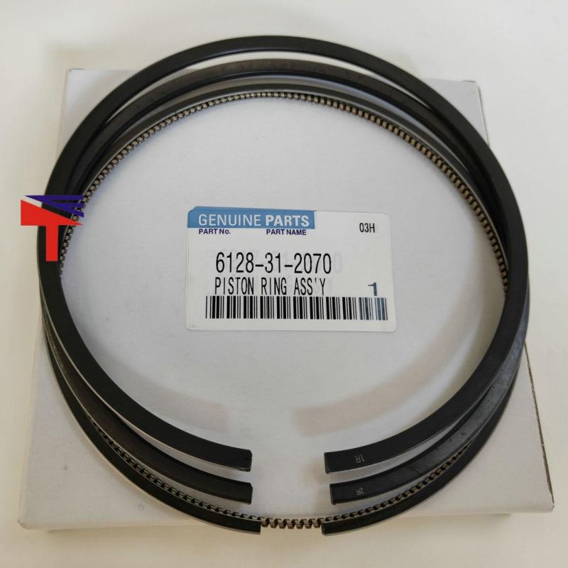 High Quality Diesel Engine Mechanical Parts Piston Ring 6128-31-2070 for Engine Parst PC400-5 D155A-1-2 S6d155 D355A-3 SA6d155 Generator Set