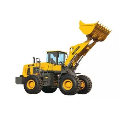 Loading 0.8-5 Ton Thick Steel Plate Cheap Telescopic Front End Wheel Loaders Mini Loader Price