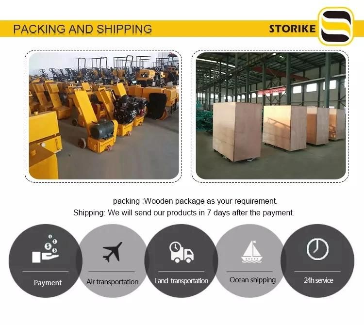 300mm Width Milling Asphalt Scarifier