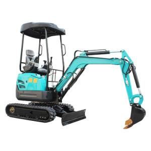 Battery Electric Mini Excavator 2 Ton Digger with Accessories Excavator Trailer