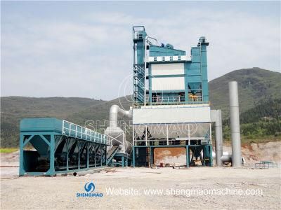 Asphalt Mixing Plant Capacity 80-400t/H Asphalt Mixer Machines and Asphalt Concrete Mixer with Bitumen Tanks Factory Sale