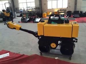 Walk Behind Hydraulic Vibratory Double Drum Road Roller Compactor