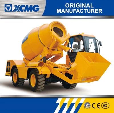 XCMG Official 3.5m3 Self-Loading Mobile Concrete Mixer Truck Slm3500 Automatic Concrete Mixer for Sale