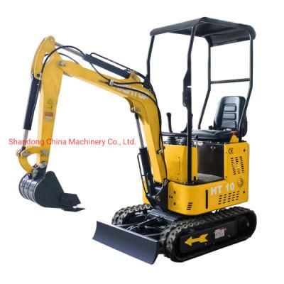 Ground Digger Industrial Excavator 1ton 2ton Chinese Digger Machine Mini Excavator for Sale