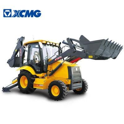Chinese XCMG 1m3 Xt870 2.5ton Compact Tractor Backhoe Loader Made in China for Sale