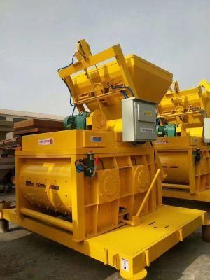 Skip Hopper Type Twin Shaft Mixer for Cement Batching Plant