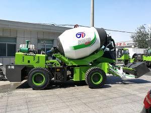 Jbc-323.2 Cube Meter Self-Loading Automatic Concrete Mixer Vehicle