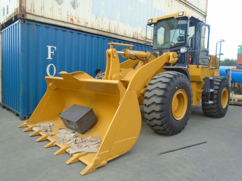 5 Ton New Hydraulic Hot Sale Front End Wheel Loader Zl50gn