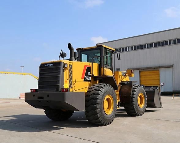 Lovol High Quality Coal Bucket 6 Ton Wheel Loader FL966h