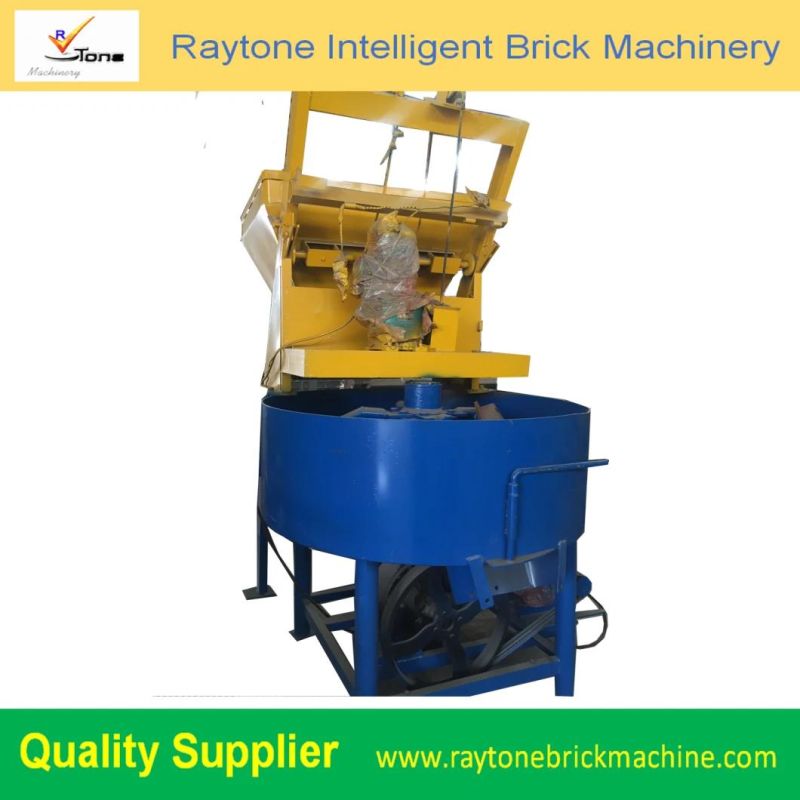 Jq350 Concrete Pan Mixer Machine for Small Business