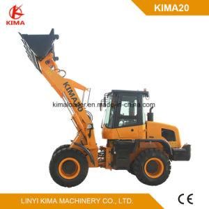 2 Ton Kima20 Ce Loader 1 M3 Bucket Small Frond End Loader