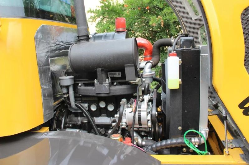 China Supplier Wolf 1.5 Ton 4WD Hoflader Radlader with Attachments/CE/TUV Yanmar/Kohler Front Small/Mini Loader for Europe/America/Hire/Sales/Farm/Garden