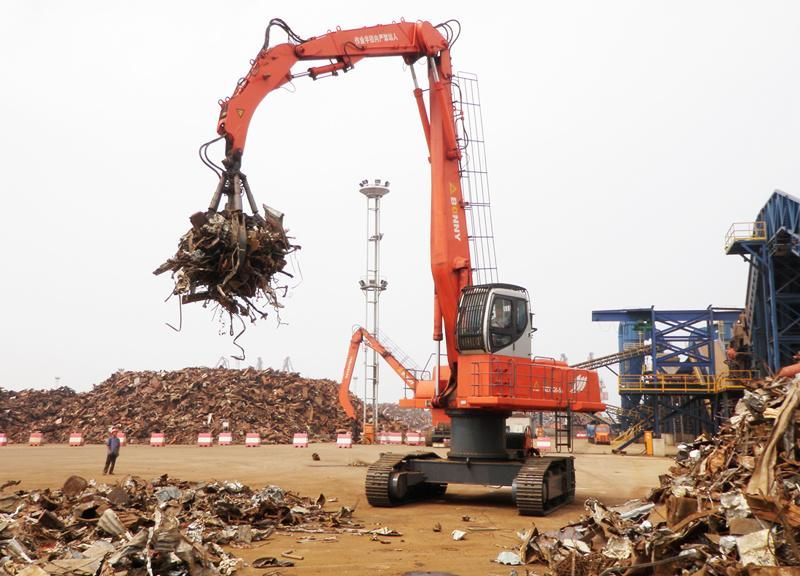 Bonny 55ton Elecric Crawler Scrap and Waste Material Handling Machine Made in China