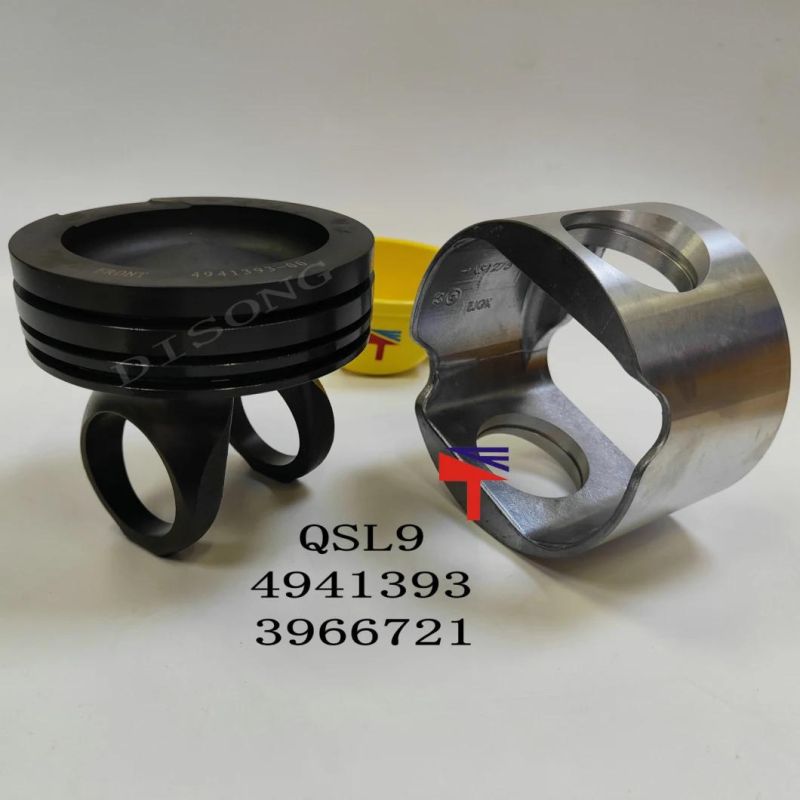 High-Performance Diesel Engine Engineering Machinery Parts Piston 4941393 3966721 for Engine Parts Qsl9 L375 Generator Set