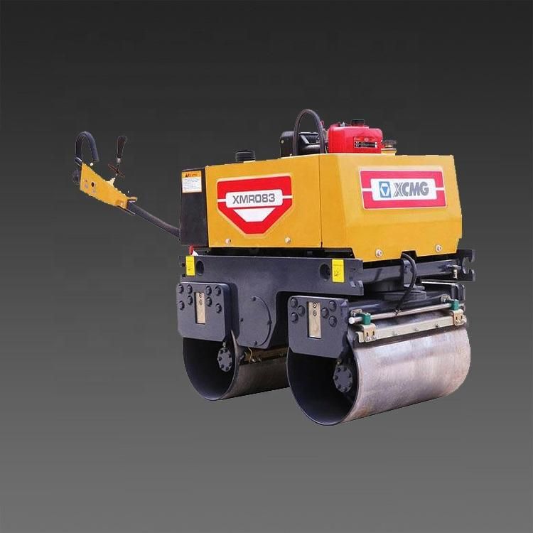 XCMG Official Mini Light Road Roller Xmr083 China 1 Ton Small Manual Double Drum Road Roller Compactor Machine Price