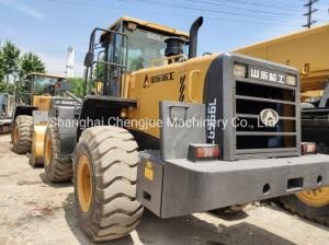 Second Hand 2018 Year Wheel Loader 5ton Sdlg LG 956L with a Rigid Structure