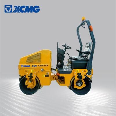 XCMG Factory 2 Ton Road Roller Compactor Xmr153 China New Hydraulic Small Mini Light Double Drum Vibratory Road Roller Price