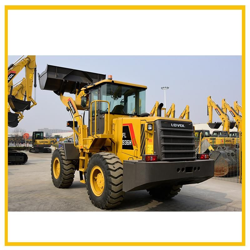 FL966h 20 Tons Foton Lovol Wheel Loader with Pilot Control