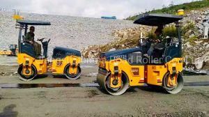 3 Ton Hydraulic Mini Asphalt Vibration Soil Compactor Vibratory Road Roller