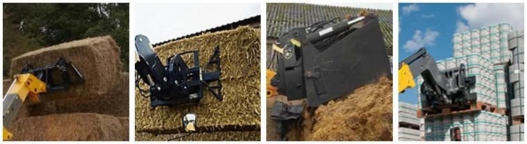 Free Attachments! Wholesale Powerful 100HP 3 Ton Wheel Loader with Telescopic Boom