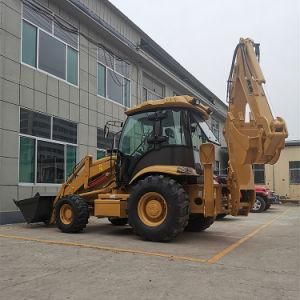 Backhoe Loader Excavator Farm Tractor Compact 1cbm Loader Backhoe with Good Price