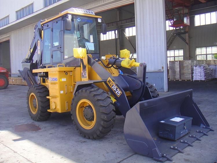 XCMG Official 2 Ton Mini Backhoe Loader Wz30-25 Tractor Loader Digger with Attachments