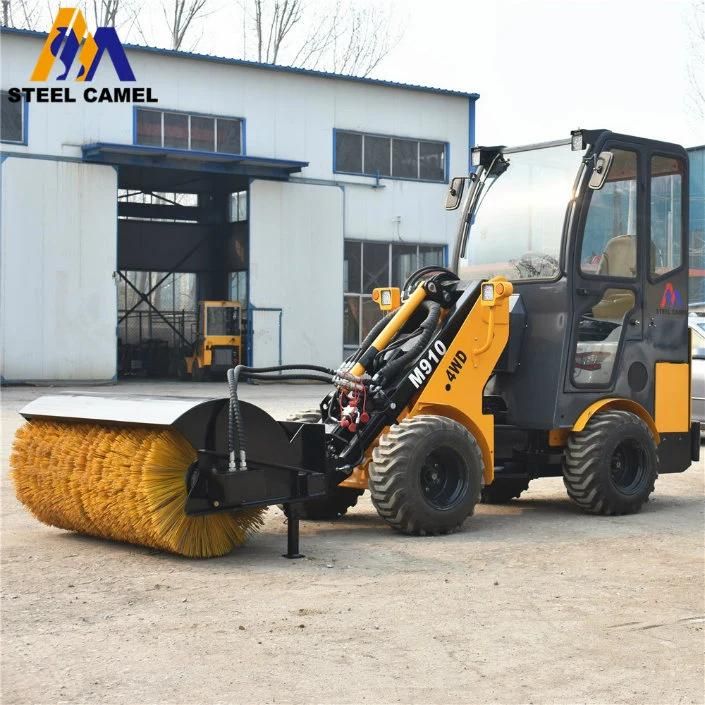 Snow Tiller Thrower Tractor Mini Telescopic Wheel Loader