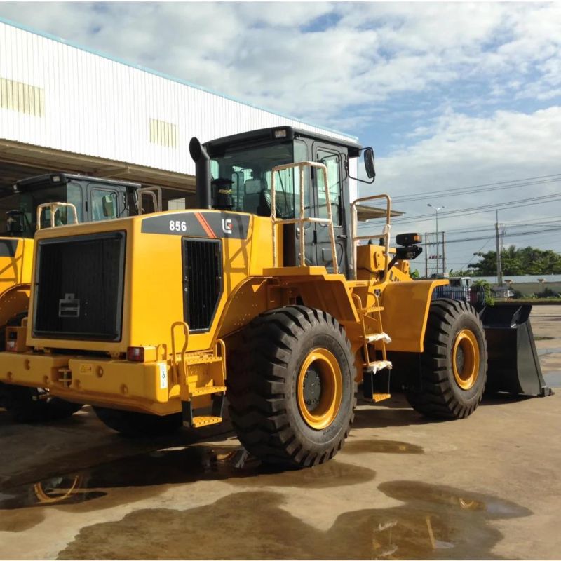 China New Earth Moving Machinery Front Loader 5 Ton Liugong 856h Clg856h 3cbm Wheel Loader for Sale