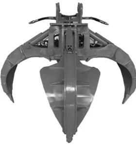Hydraulic Rotating Orange Peel Grapple for Scrap Metal Grab