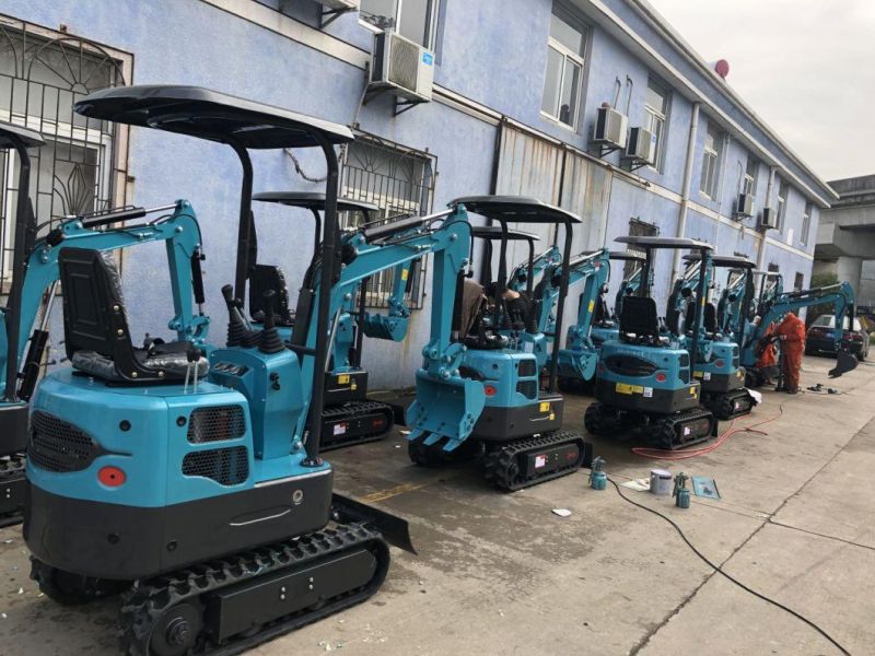 Construction Project Lonking Mini Excavator with Yanmer Engine