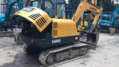 Used Hydraulic Excavator Hyundai R60vs/R80-7/R90W-7 Excavator Low Price High Quality