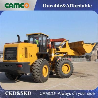 Construction Machinery Industrial Wheel Loader with Big Bucket