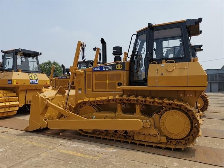 2022 New 160HP 17 Ton Hydraulic Crawler Bulldozer Sem816D